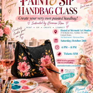 Paint & Sip Handbag Class